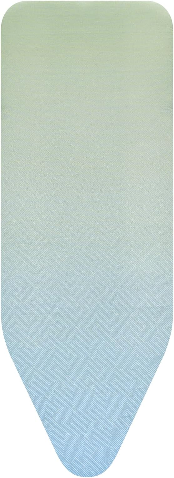 Brabantia Ironing Board Cover C 48.8 x 17.7 in – Soothing Sea | 100% Cotton Top by BrabantiaUSA