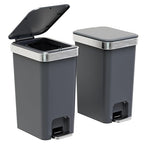 2Pack Small Bathroom Trash Can by Onlcuk
