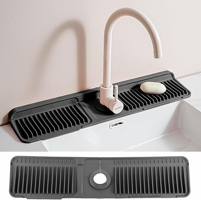 dophee Faucet Mat for Kitchen Sink by dophee