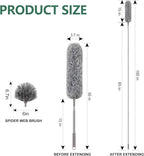 SetSail Dusters for Cleaning, 100-inch Extra-Long Cobweb Duster - Image 2