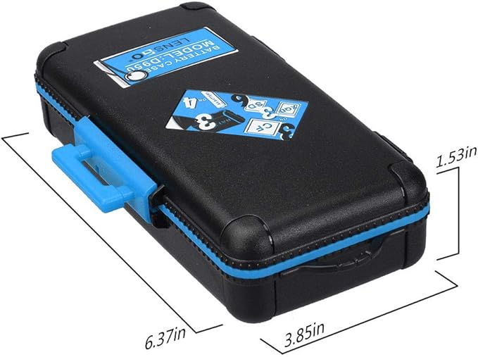 LENSGO Camera Battery Memory Card Case, Memory Card Hard Protector Case - Image 8