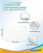 KEEPOW 3PCS Extra Large Microfiber Cleaning Cloth 30" x 20" Large Floor - Image 2