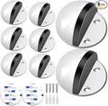 8 Pack Door Stops, Self Adhesive Floor Door Stoppers No Drill by Gudui