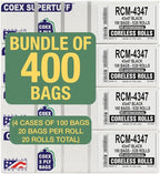 Aluf Plastics - 3 Ply Trash Bags, 56 Gallon, 1.55 Mil - Image 9
