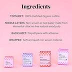 Pixie Organic Cotton Ultra Thin Large Pads - Image 8