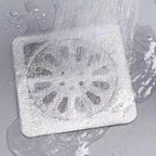 Disposable Shower Drain Hair Catcher Stickers – Waterproof Mesh Covers - Image 5