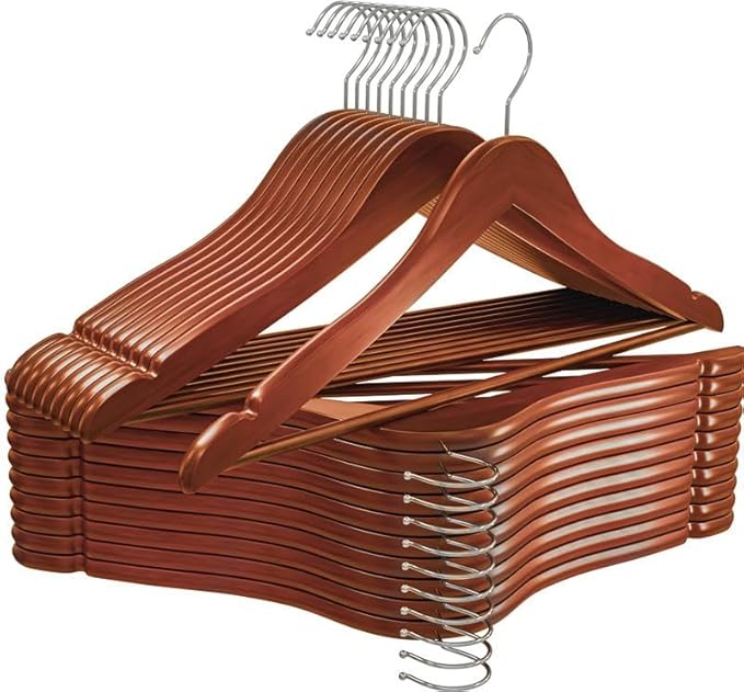 Utopia Home Premium Wooden Hangers 20 Pack by UTOPIAHOME