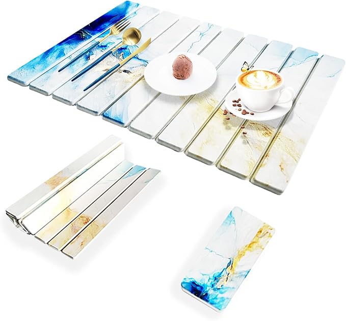 Stone Drying Mat for Kitchen Counter by Unknown