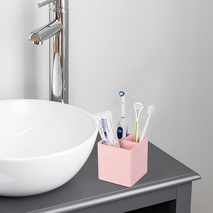 Diatomite Toothbrush Holders for Bathrooms, Electric Toothbrush and Toothpaste - Image 2