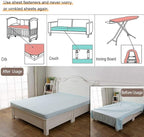 8Pcs Adjustable Bed Sheet Straps Clips, Elastic Mattress Sheet Fasteners Holder - Image 3