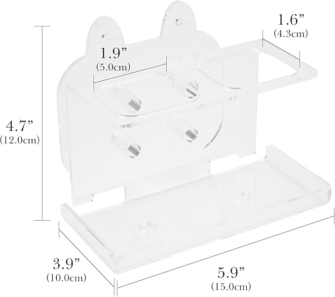 Electric Toothbrush Holder Wall Mounted, Electric Toothbrush Cord Organizer - Image 2