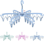 Foldable Drying Rack with 24 Clips by BONYCUST