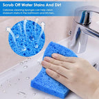 8 PCS Dish Sponges Kitchen, Premium Blue Dish Washing Kitchen Sponge, - Image 5
