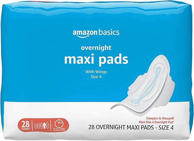 Amazon Basics Thick Maxi Pads by AmazonBasics