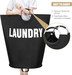 160L XX-Large Laundry Basket, Freestanding Tall Clothes Hamper, Collapsible - Image 5