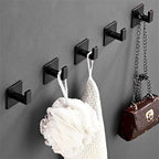 Flybath Coat Hook SUS 304 Stainless Steel Towel Robe Hooks Square Bathroom - Image 3