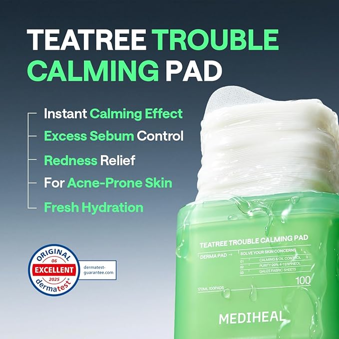 MEDIHEAL Toner Pads Trouble Calming - Image 4