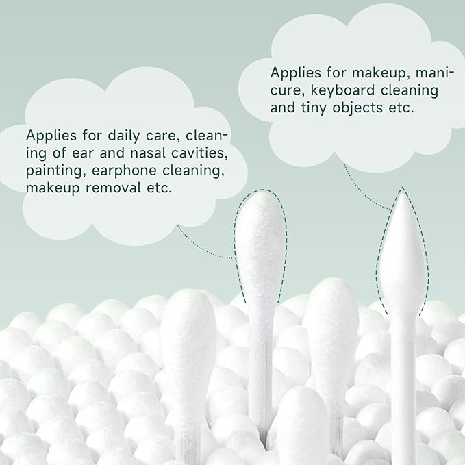 T&K Biodegradable Cotton Swabs - Image 2