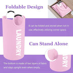 3Pack Folding Clothes Hamper - Image 3