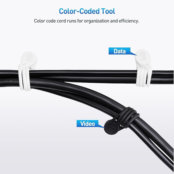 Cable Matters 10-Pack Ultra Strong Silicone Magnetic Cable Ties, Magnetic Cord - Image 6
