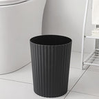 JiatuA Small Trash Can Plastic Wastebasket Round Garbage Container Bin - Image 3