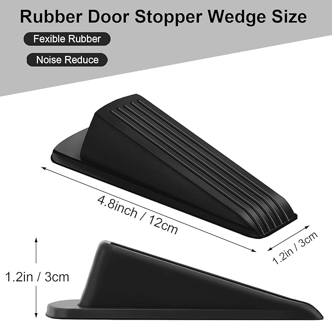 Beieverluck 12 Pack Door Stoppers - Image 2
