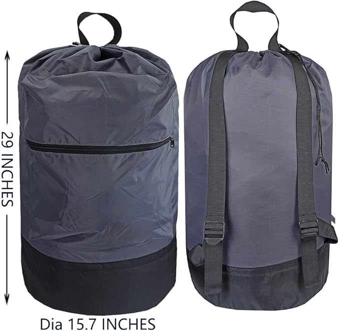 Washable Laundry Bag Backpack - Image 5