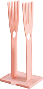 Kitchen Glove Holder Stand Dryer Rack Reusable Plastic Mitten Drying Organizer by Unknown
