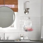 Mesh Storage Hanging Bag with Swiveling Hook - Image 6