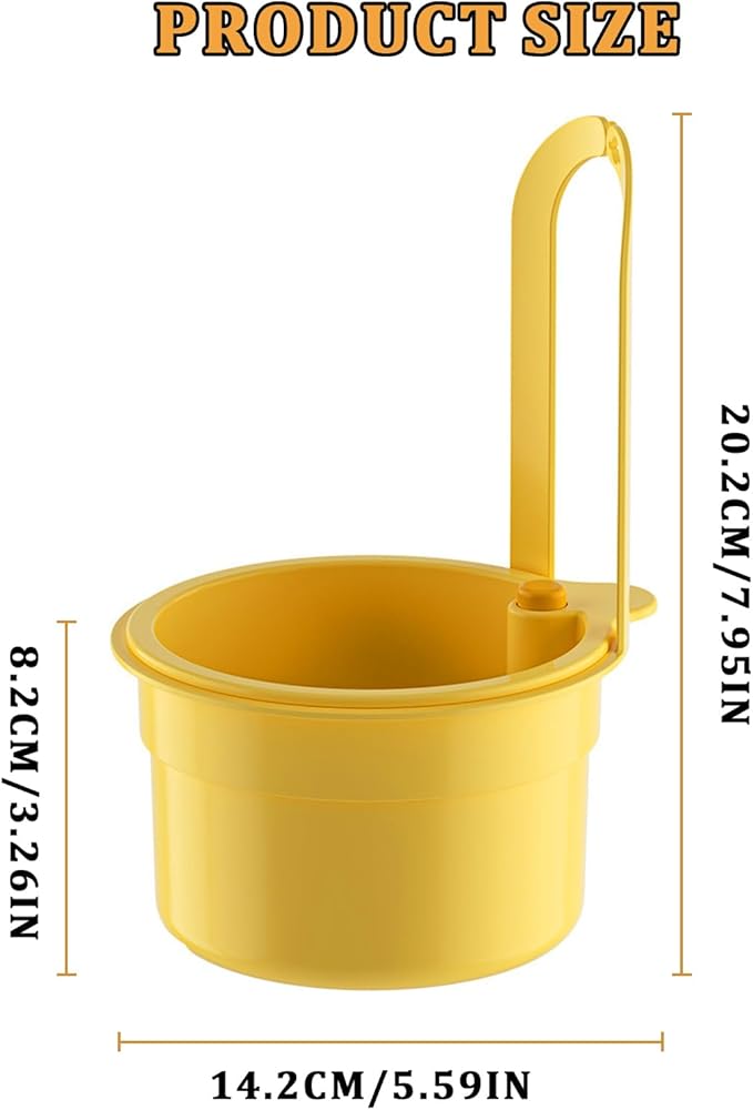 Sink Strainer Basket with One-Touch Drain Mesh, Snap-On Strap & Detachable - Image 7