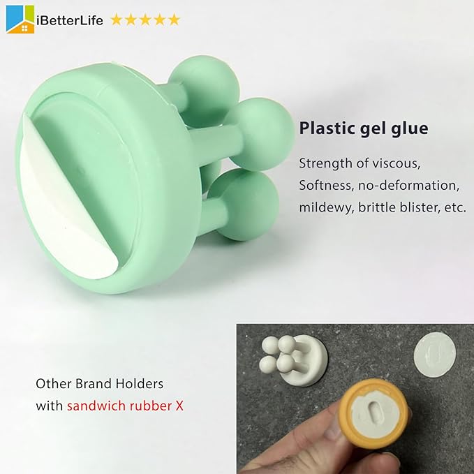 iBetterLife Silicone Toothbrush Holders - Image 7