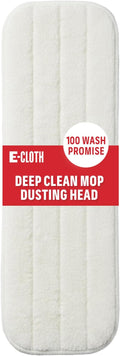 E-Cloth Deep Clean Mop Dusting Head, Reusable Microfiber Dusting Mop Heads by E-Cloth