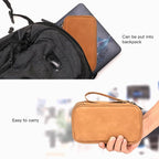 Travel Cable Organizer Pouch Electronic Accessories Carry Case Water Resistant - Image 6