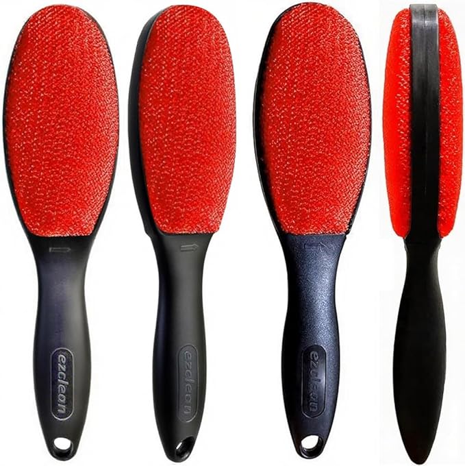4Pack Red Color Lint Brush for Clothes Furniture Couch, Lint Brush Pet Hair - Image 7