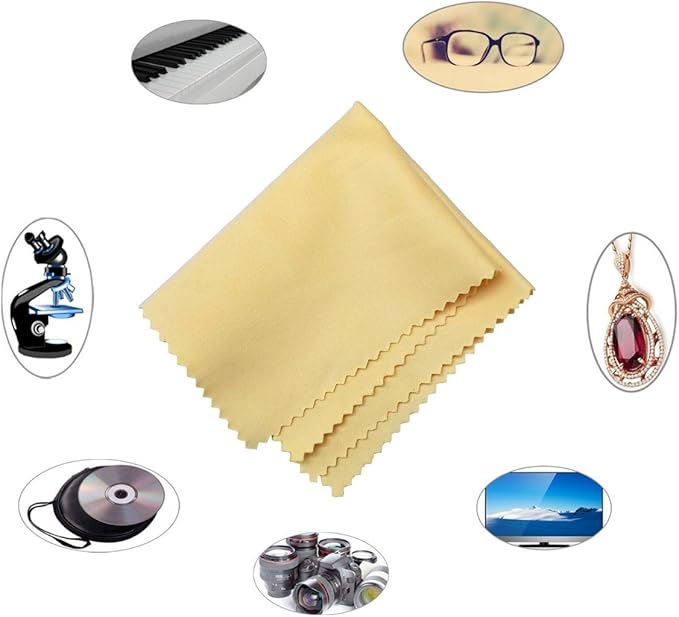 Microfiber Screen Cleaning Cloths, HTTX 4-Pack 6 x 7 inches - Image 2