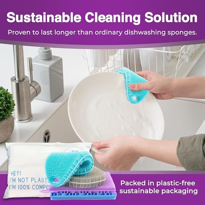 Silicone Sponges for Dishes - Image 5