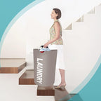 StorageRight 115L Large Laundry Basket, Laundry Hamper, Dirty Clothes Hamper - Image 7