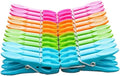 24pcs Assorted Color Large Plastic Clothespins Windproof Hanger Clothes Peg by Unknown