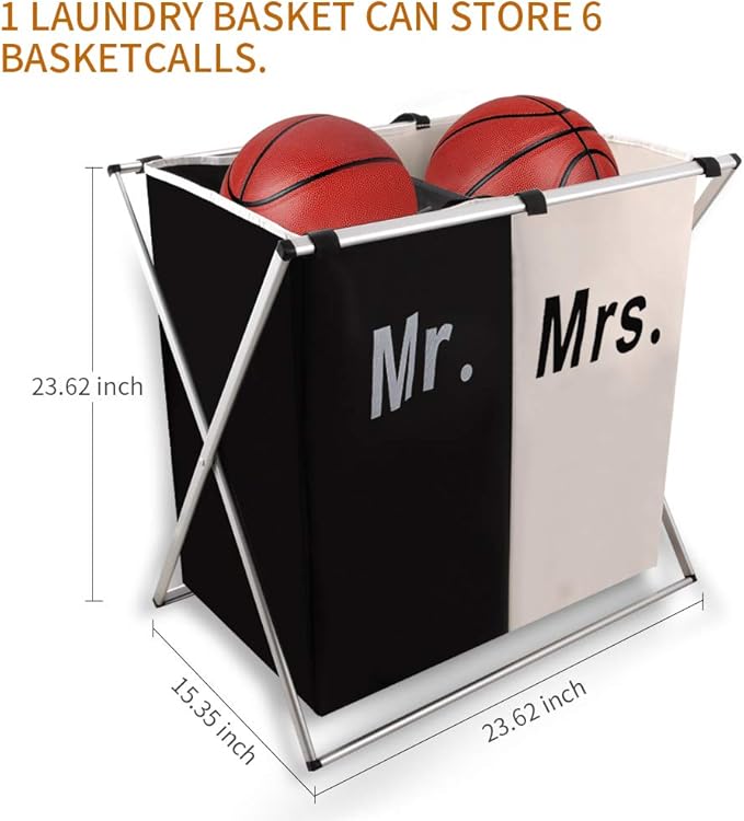 Nicesail Laundry Hamper 2 Section - Image 5