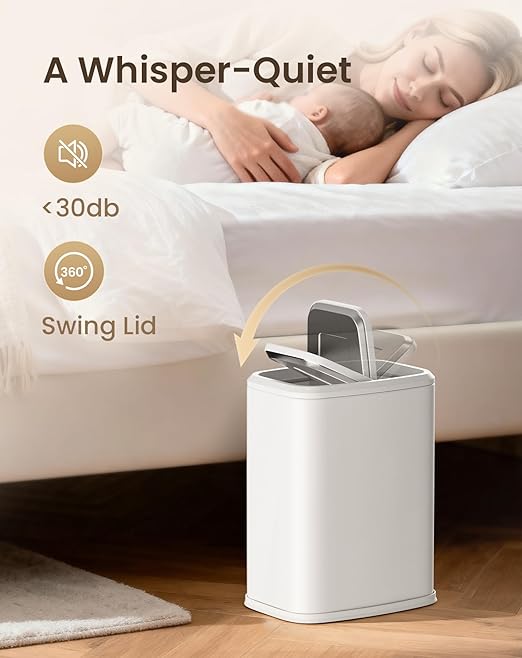 Cesun Small Bathroom Trash Can - Image 3