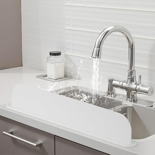 19.29 inch Silicone Sink Splash Guard, Splash Guard by Unknown