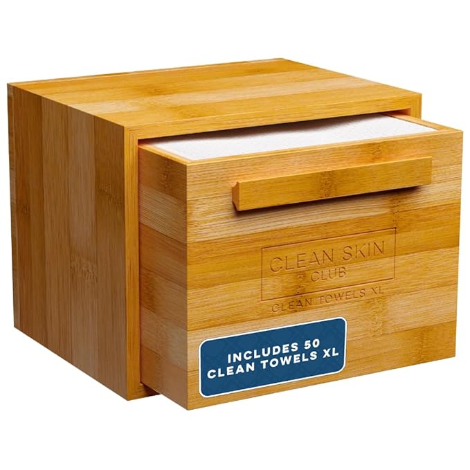 Clean Skin Club Luxe Bamboo container by CLEANSKINCLUB