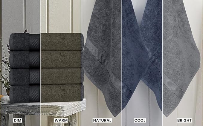 Utopia Towels 6 Pack Bath Towel Set, 500 GSM 100% Ring Spun Cotton Medium - Image 4