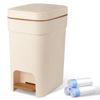 JiatuA Small Bathroom Trash Can by JiatuA