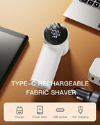 Electric Lint Remover and Fabric Shaver, Rechargeable Clothes Shaver - Image 7