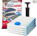 Spacesaver 4 Pack Jumbo Vacuum Storage Bags by Spacesaver