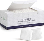 ECOLOOK Triple-Layer Cotton Facial Pads | Textured Exfoliating & Ultra-Soft by Unknown