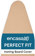 Encasa XO Ironing Board Cover and Pad 54"x15" - 4mm Felt Large Iron Board Cover by EncasaXO