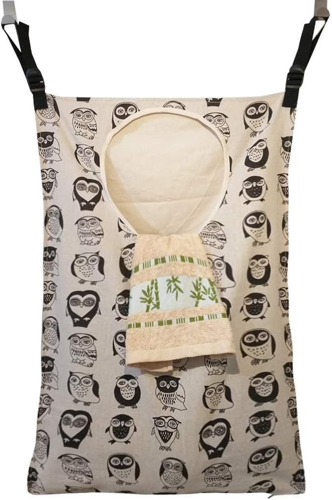 Adjustable Door-Hanging Laundry Hamper by Unknown