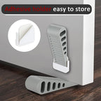 JQK Rubber Door Stopper Wedge, Wooden Floor, DSB61-GY-P9 - Image 3